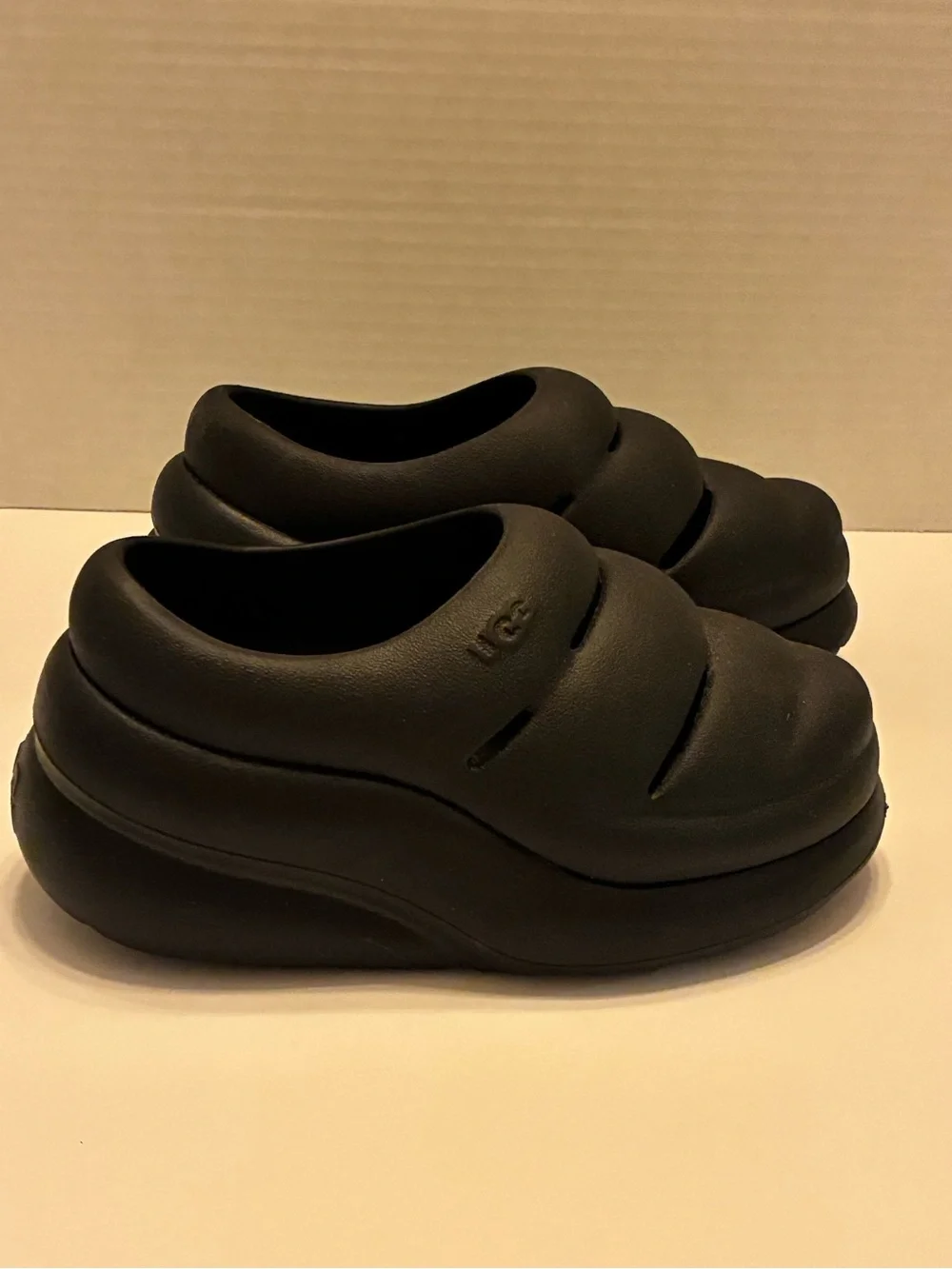 UGG Kids Sport Yeah Clog Black Size 11 Toddler T11 NEW Authentic Foam Shoes